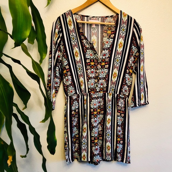 BONGO Pants - Bongo Navy Blue Romper